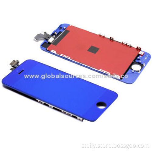 Color Electroplated LCD Touch Screen Digitizer Assembly for iPhone 5